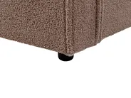 Wasserbett Bouclé LINARDS 160 x 200 cm Braun_980568