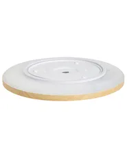 LED Deckenlampe VELORA mit Fernbedienung mit Dimmer Hellbraun_1125294