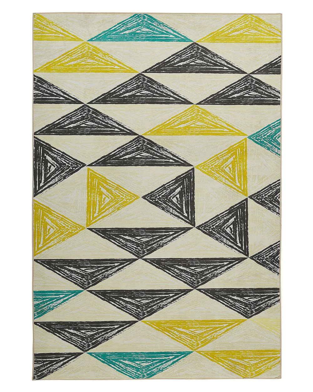 Teppich KALEN Grau 140 x 200 cm