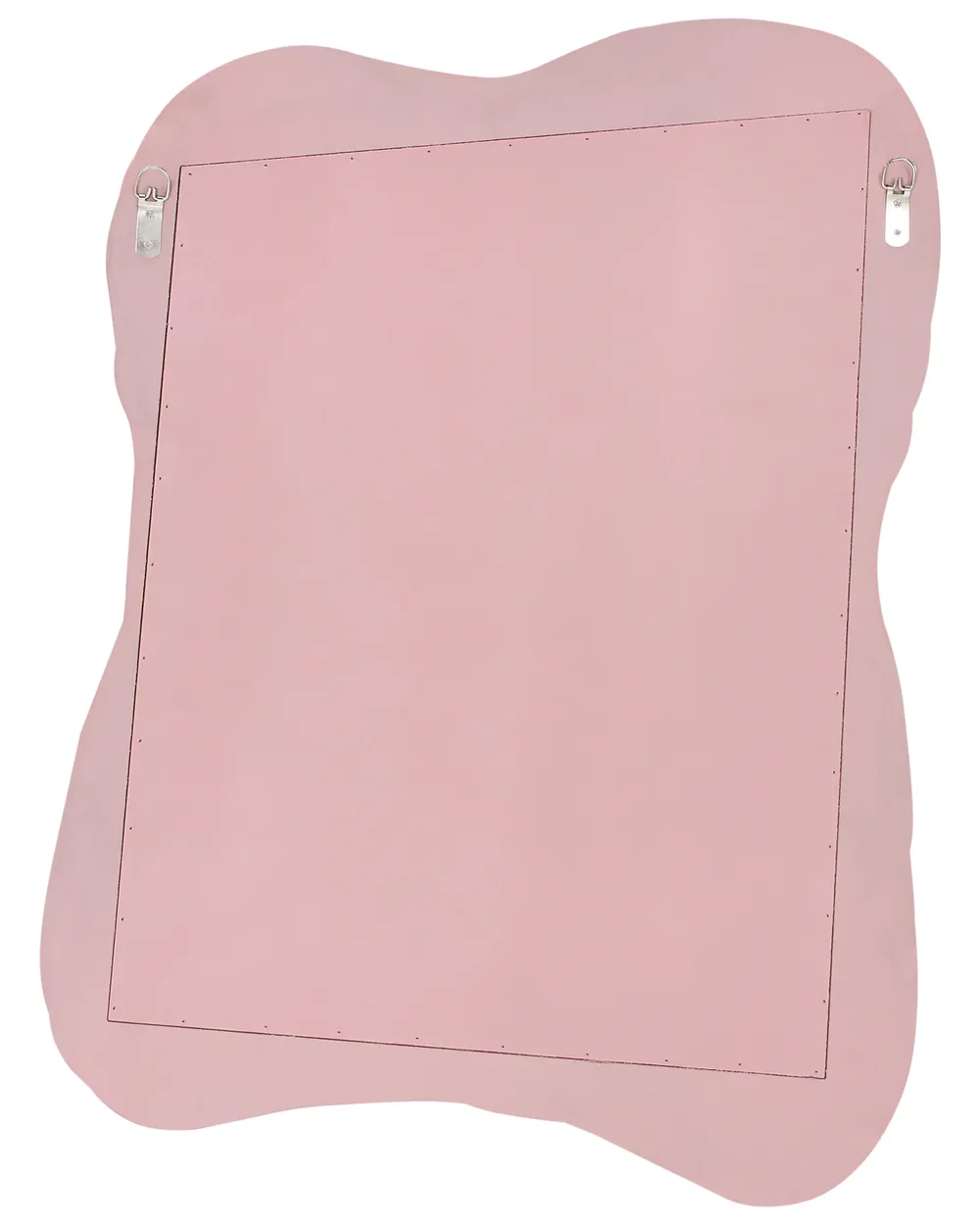 Wandspiegel PENCRAN 60 cm 80 cm Rosa_1003355