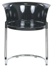 Set of 2 Dining Chairs OSHKOSH Black_1107672