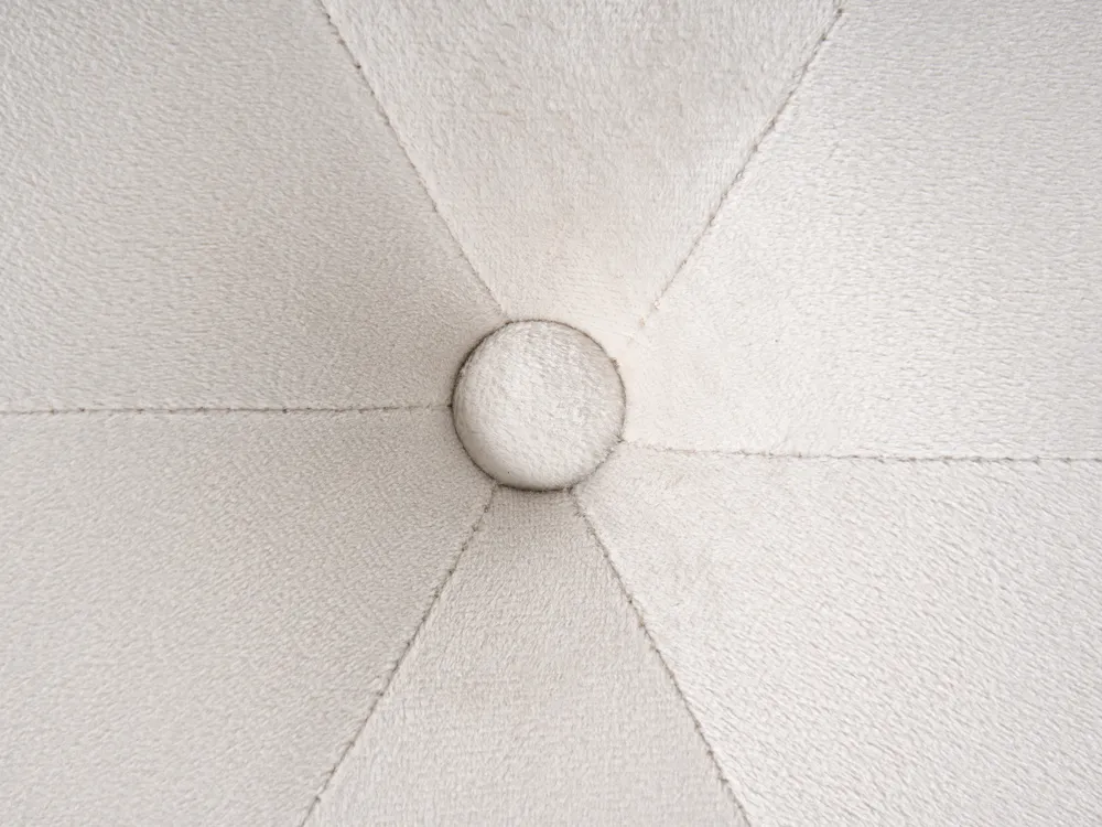 Pouffe COROLLA Velvet Off-White_1024947