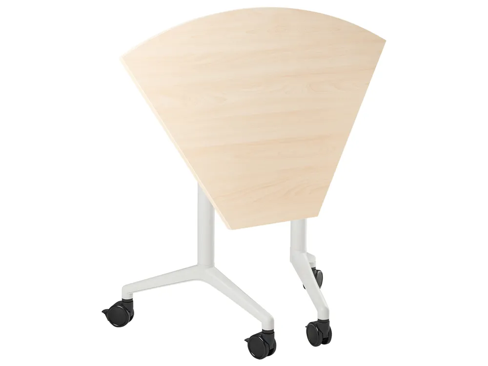 Foldable Corner Desk Module CAVI 90 cm 64 cm Light Brown_1030789