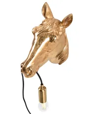 Wall Lamp Horse PHILIPPE Gold_1004164