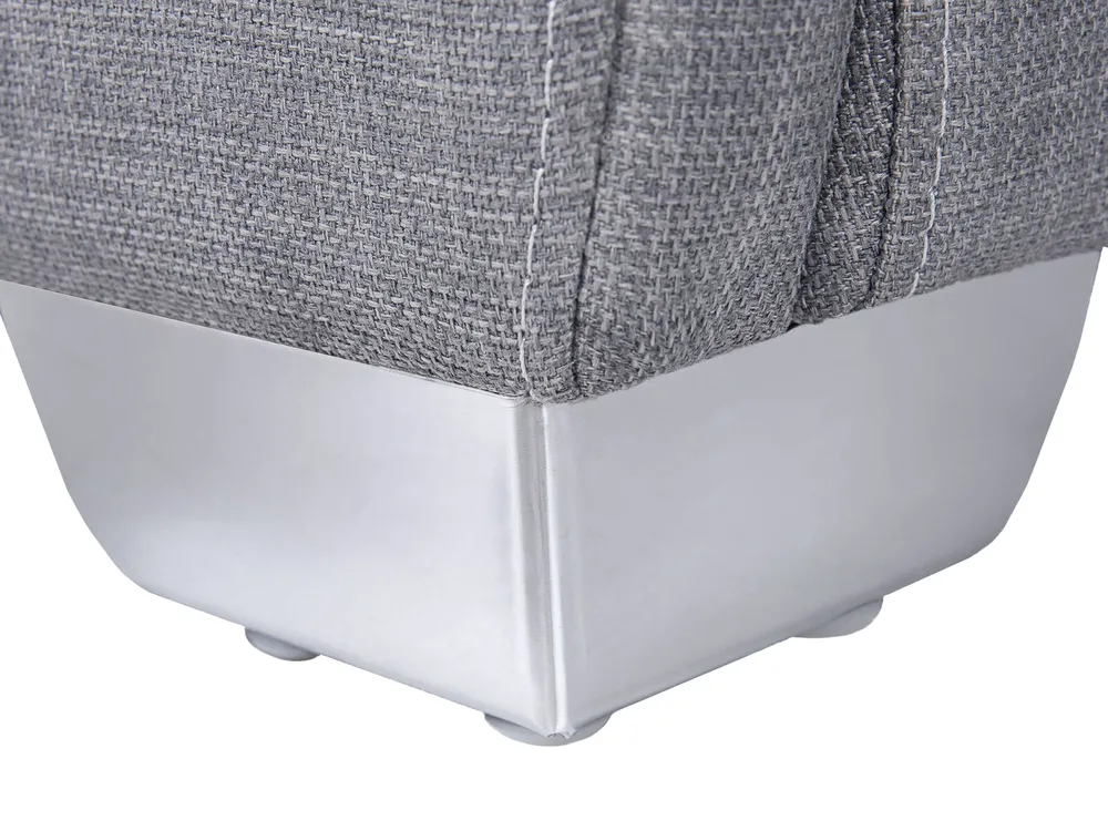 Waterbed Fabric PARIS 140 x 200 cm (EU Double) Grey_757300