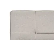 Ottoman Bed LAURESSES Fabric Taupe 120 x 200 cm (EU Small Double)_1153544