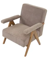 Sessel EVJE Bouclé Taupe_1098726