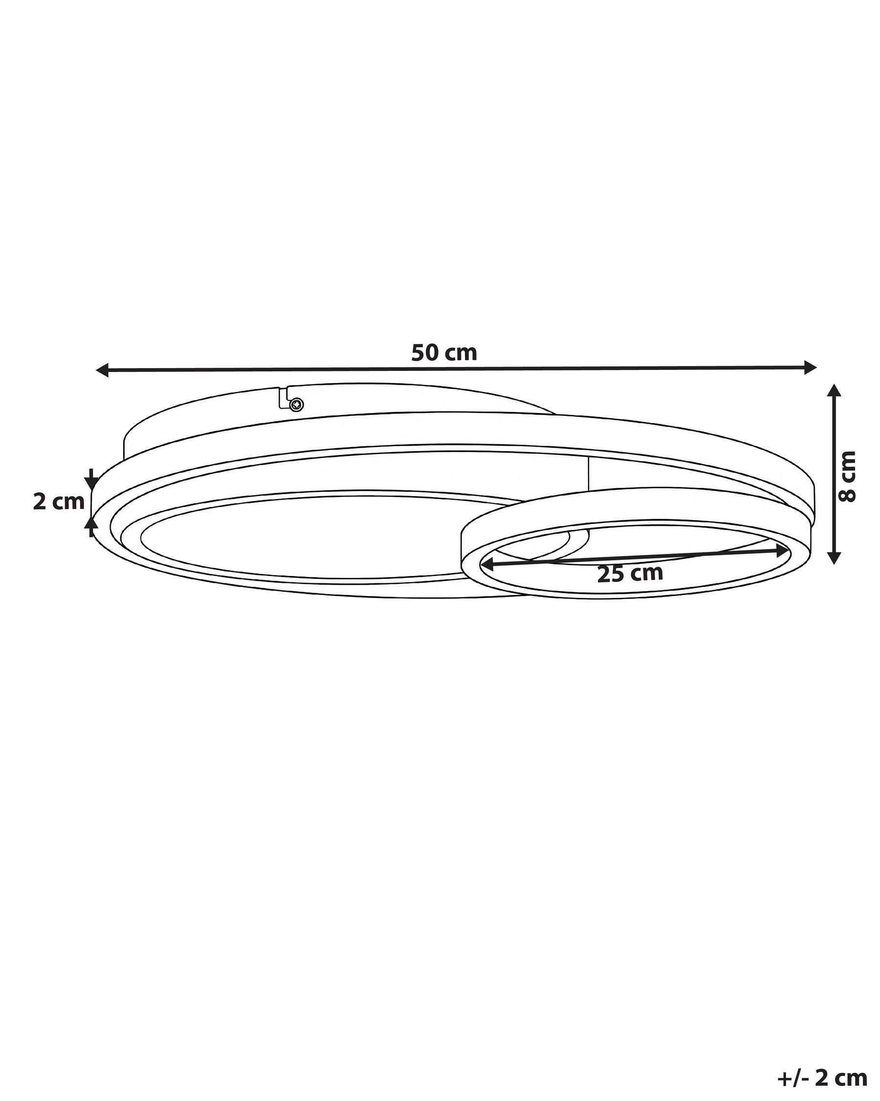LED Deckenlampe COQUET Metall Gold_1102987