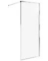 Duschwand WASPAM 80 x 190 cm Silber