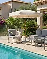 Marktschirm 232 cm SESTRIERE Beige