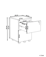 Storage Unit JOHNSON Light Grey_980217