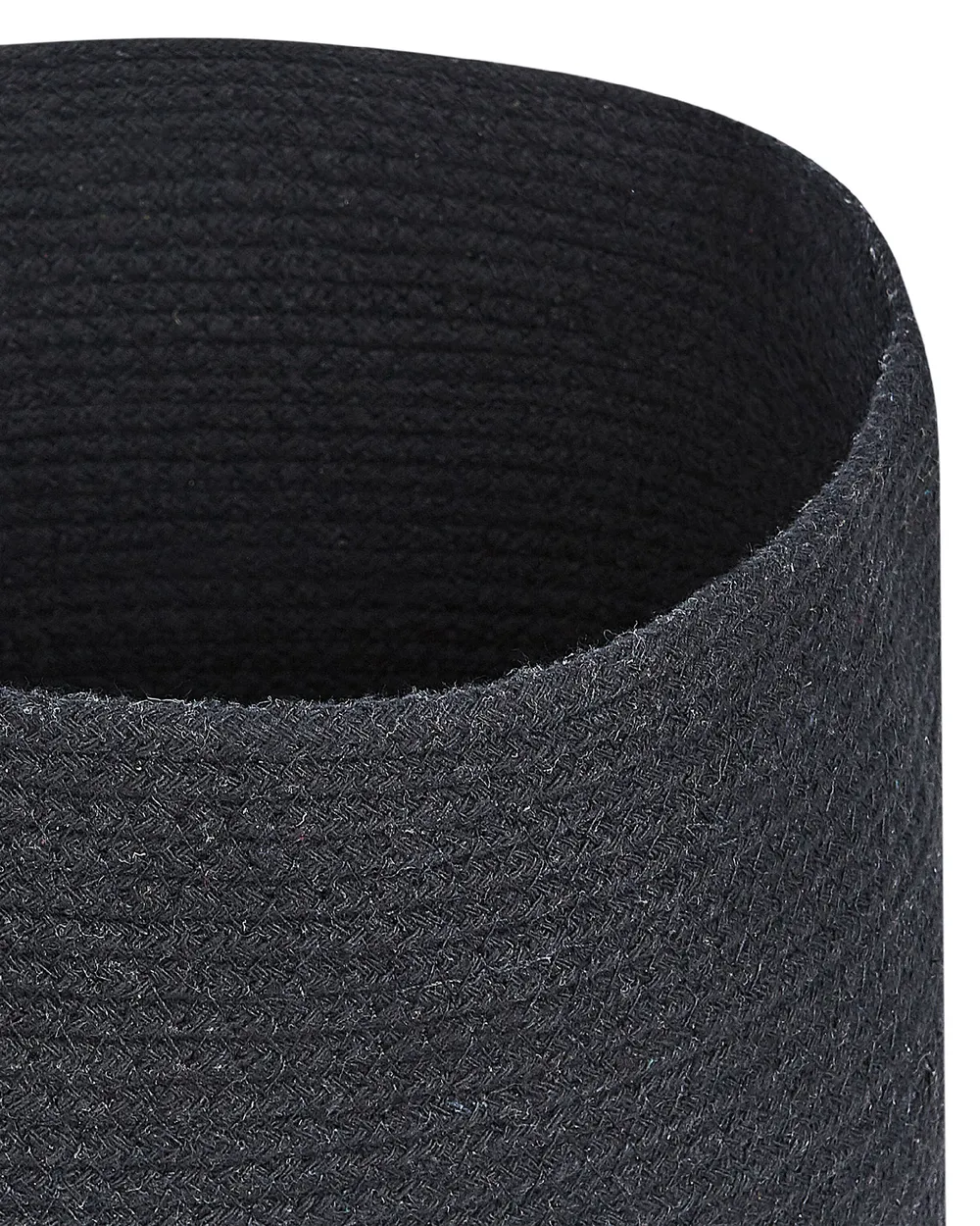 Set of 2 Baskets SILOPI Cotton Black_840183