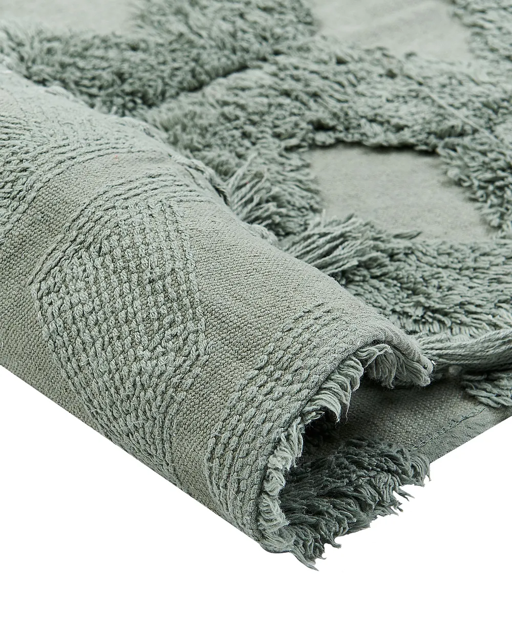Rug KARS Green 140 x 200 cm Cotton_840536