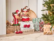 Set of 2 Christmas Decorations GEITSJOEN 55/58 cm Reindeer Multicolour_1093434