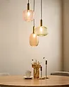 Hängeleuchte NJORO Glas Bunt
