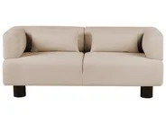 Sofa 2-Sitzer MOVIK Bouclé Beige_1046889