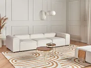 Modular Sofa 3 Seater ARDAL Boucle Off-White_1011756