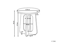 Table d'appoint GAILLARD Marron_1148502