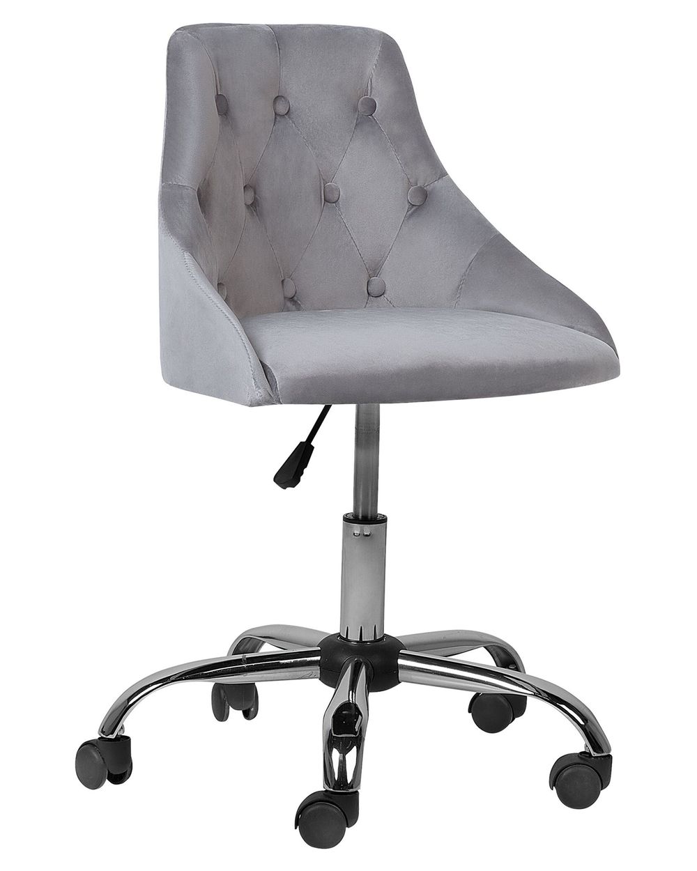 Desk Chair PARRISH Velvet Grey