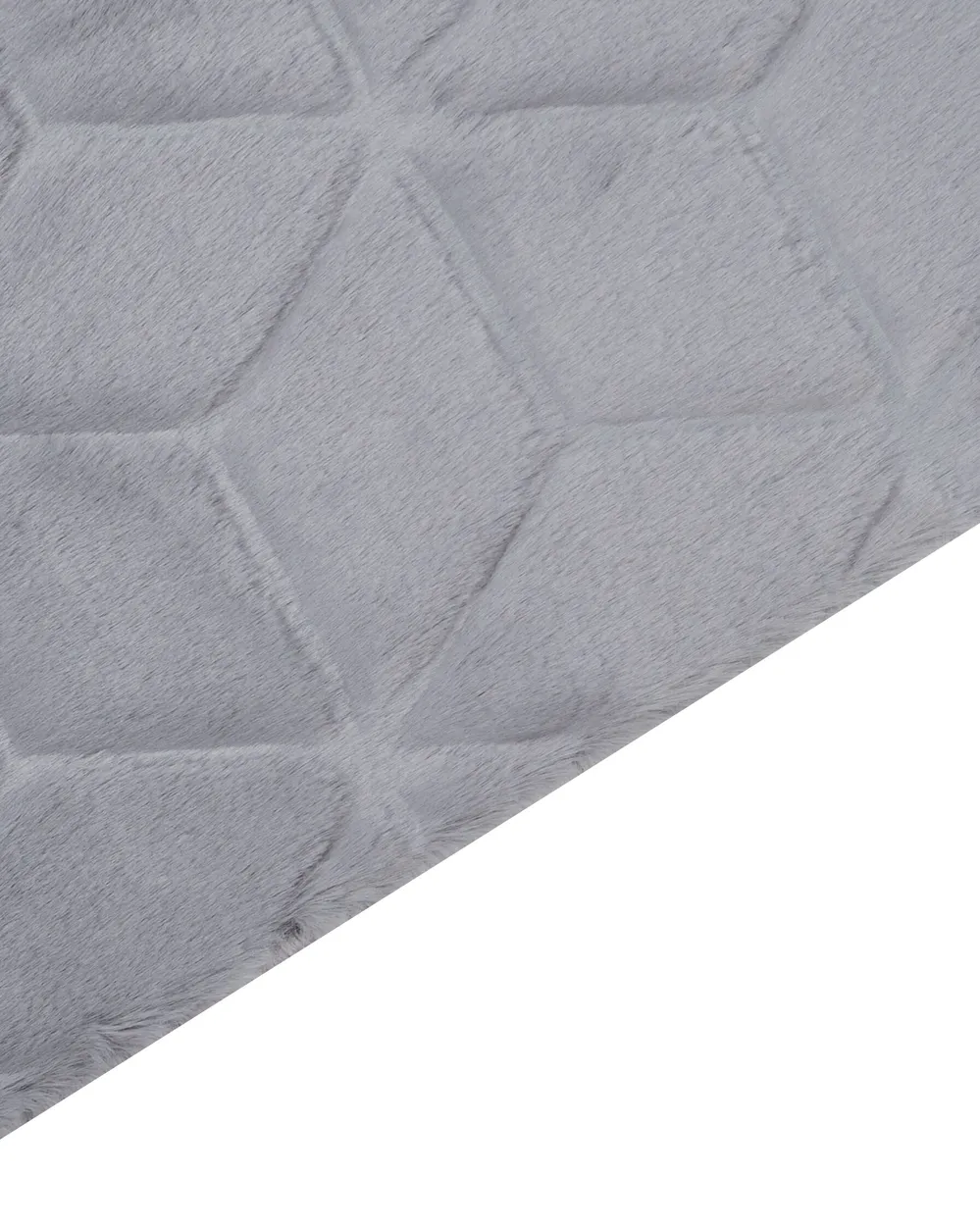 Faux Fur Rug THATTA Grey 160 x 230 cm_858682