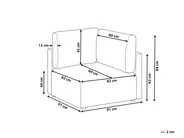 Corner Seat MESNALI Boucle Beige_1046516