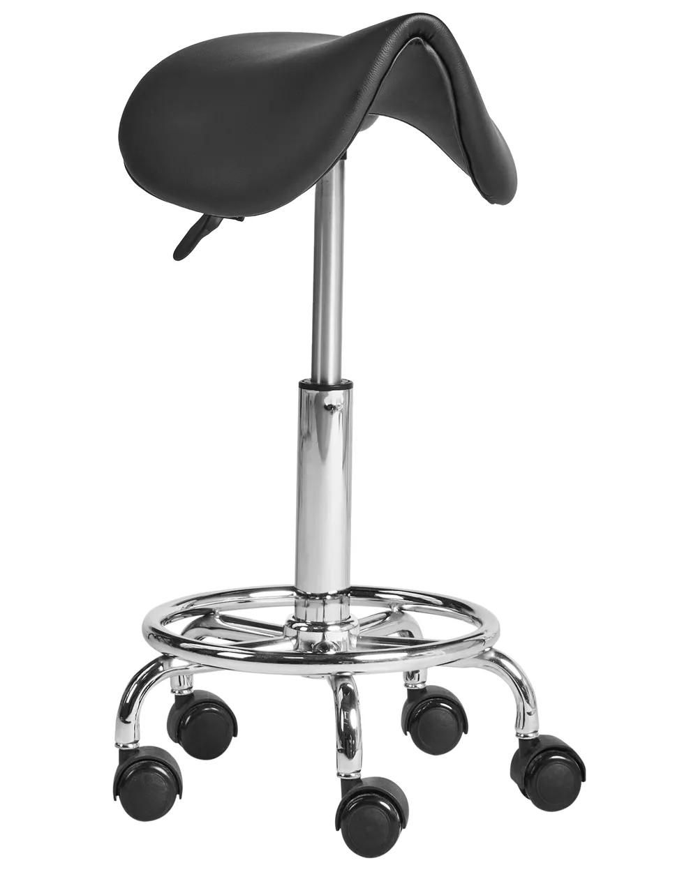 Drehhocker DUMONT Kunstleder Schwarz