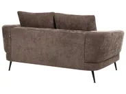 Living Room Set 3 Seater KJAER Chenille Dark Brown_1006640