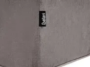 Ecksofa 3-Sitzer SATER Chenillegewebe Taupe rechtsseitig_1029123