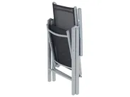 Gartenmöbel Set 6-Sitzer CATANIA Schwarz_425082