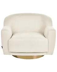 Sessel LEJRE Stoff Hellbeige_1183143