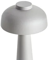 Wireless LED Table Lamp AGUSAN with Dimmer Metal Grey_955316