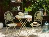 Outdoor Bistrotisch BIVIO 70 cm 70 cm Metall Hellgrün