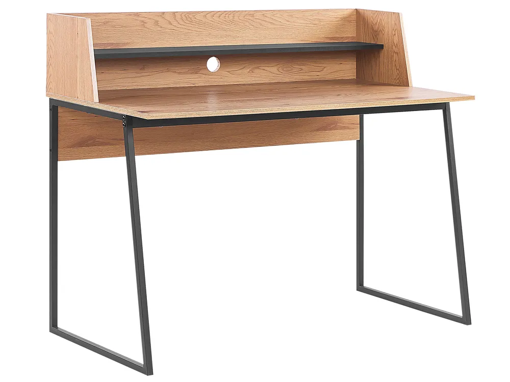 Schreibtisch GORUS 120 cm 59 cm Hellbraun