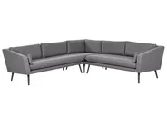 Garten Ecksofa 5-Sitzer LORETELLO Grau_862499