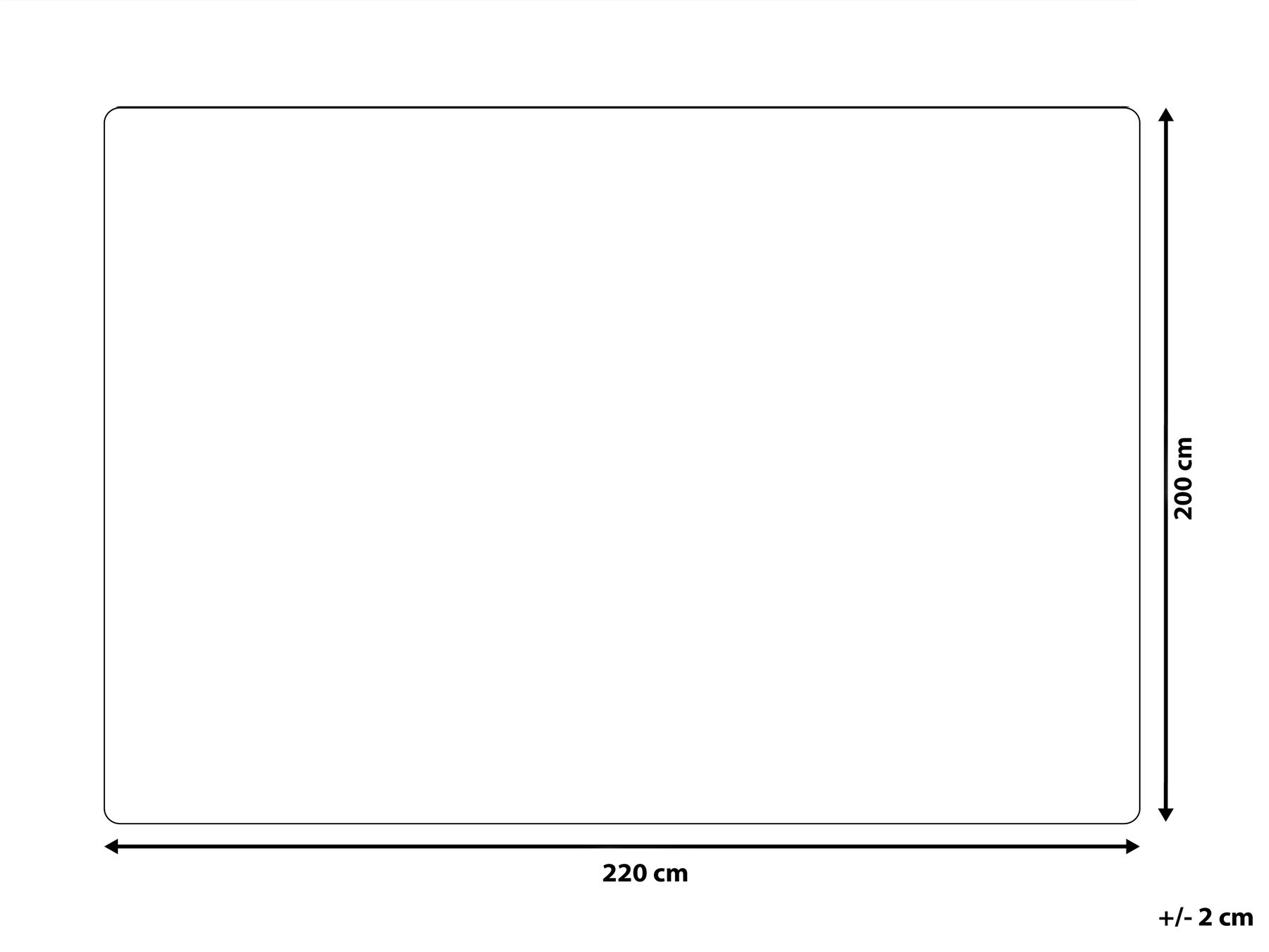 Tagesdecke DELICE 200 x 220 cm Weiß_722211
