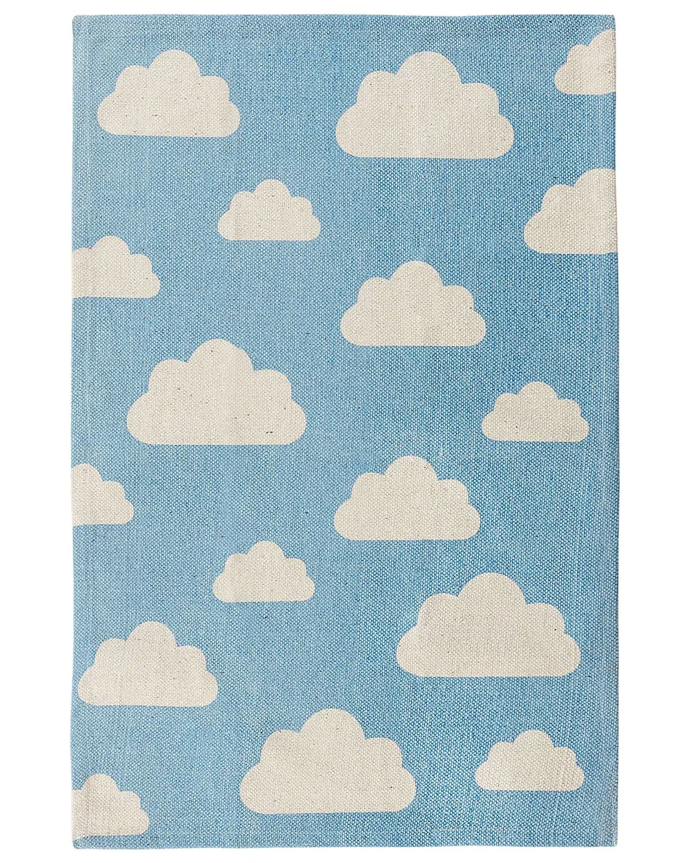Kids Rug GWALIJAR Blue 60 x 90 cm Cotton