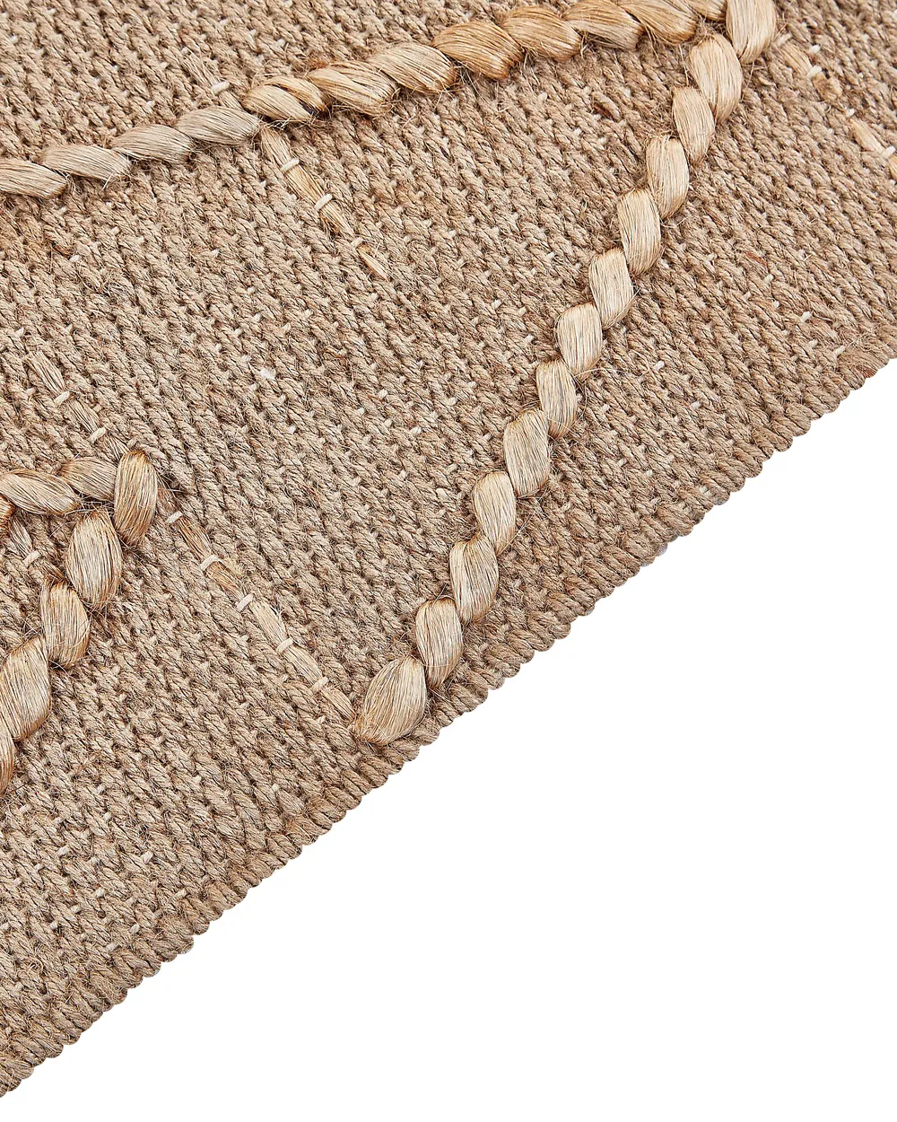 Rug DADAY Beige 140 x 200 cm Jute_853600