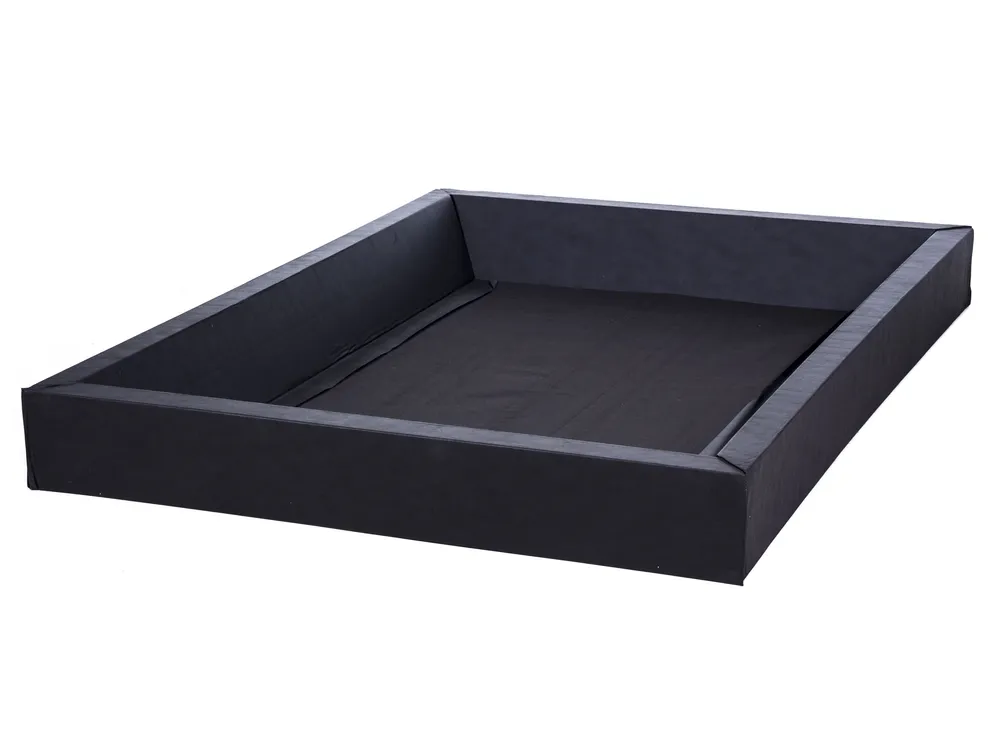 Wasserbett Bouclé VAUCLUSE 140 x 200 cm Olivgrün_977646