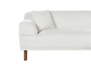 Ecksofa 3-Sitzer HOLT Bouclé Weiß linksseitig_959490