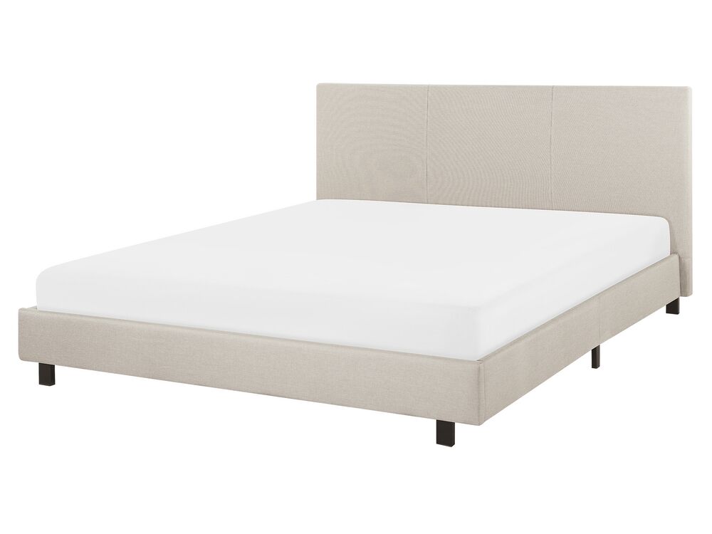 Bed Fabric ALBI 160 x 200 cm (EU King Size) Beige