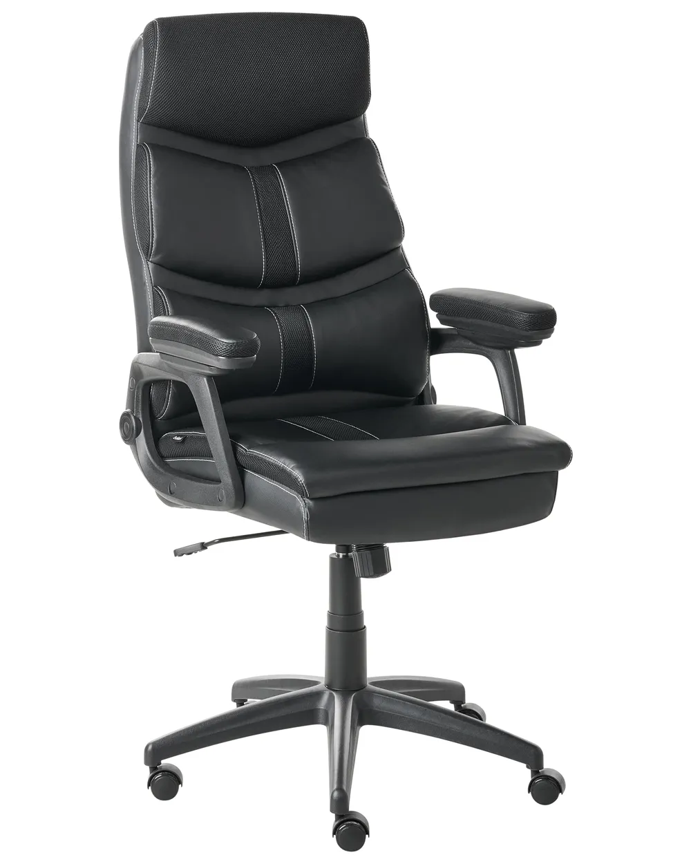 Executive Chair RULER Faux Leather Black