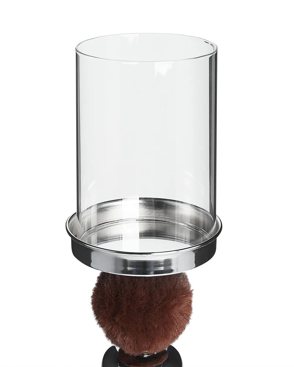 Kerzenständer PADRE 38 cm Glas Braun_789707