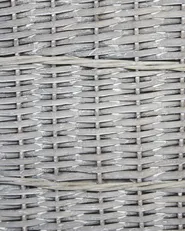 Lot de 5 paniers ELLA Bois de saule Gris 50/86 L_939868
