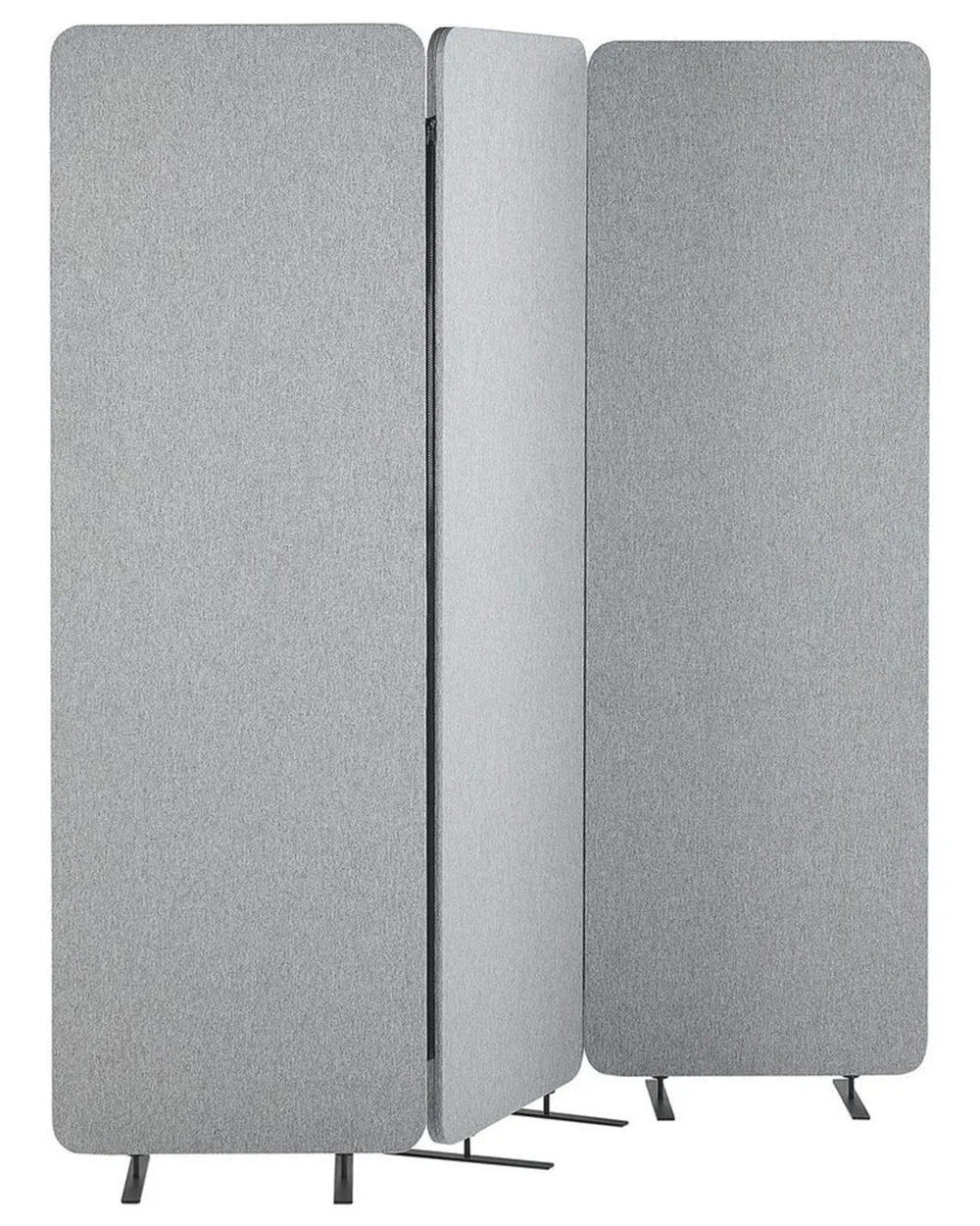 Office Divider STANDI 184 x 184 cm Light Grey_816413