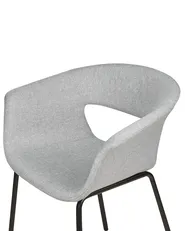 Set of 2 Dining Chairs ELMA Light Grey_1032203