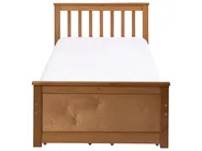 Bett mit 4 Schubladen OLENDON Kiefernholz Braun 90 x 200 cm_1068450