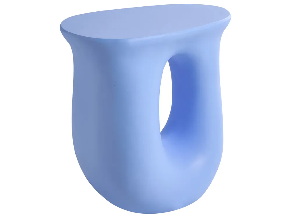 Side Table IDRO 42 cm 28 cm Blue