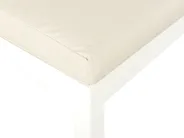 Garten Ecksofa mit Tisch 5-Sitzer MESSINA Metall Beige linksseitig_863211
