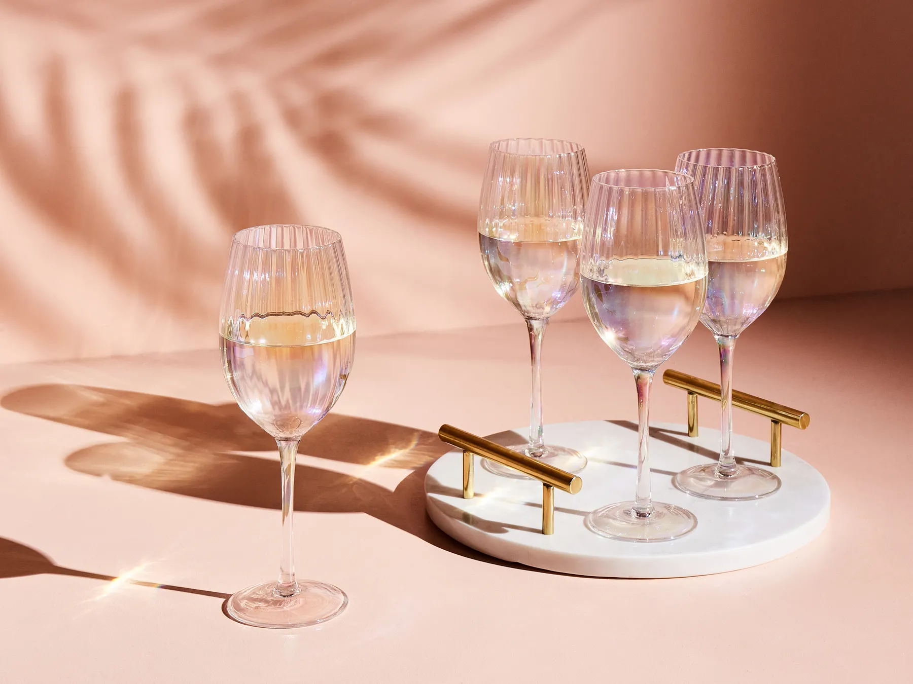 Weingläser 4er Set MORGANITE 530 ml Transparent_912902