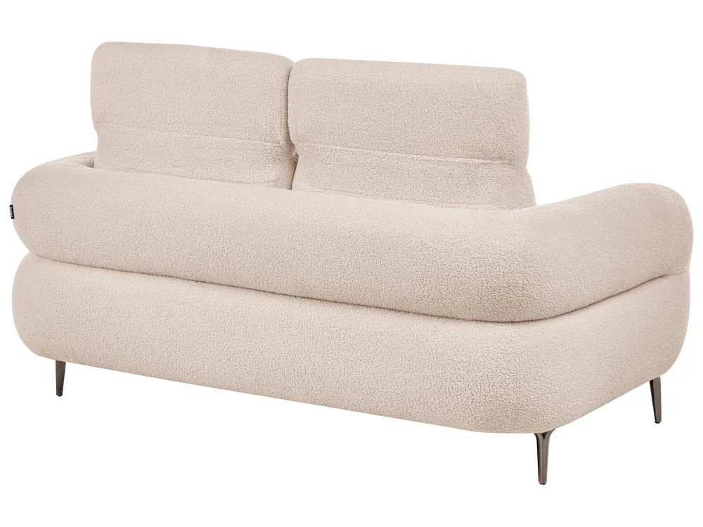 Sofa 2 Seater ARTUNA Boucle Beige_1045372